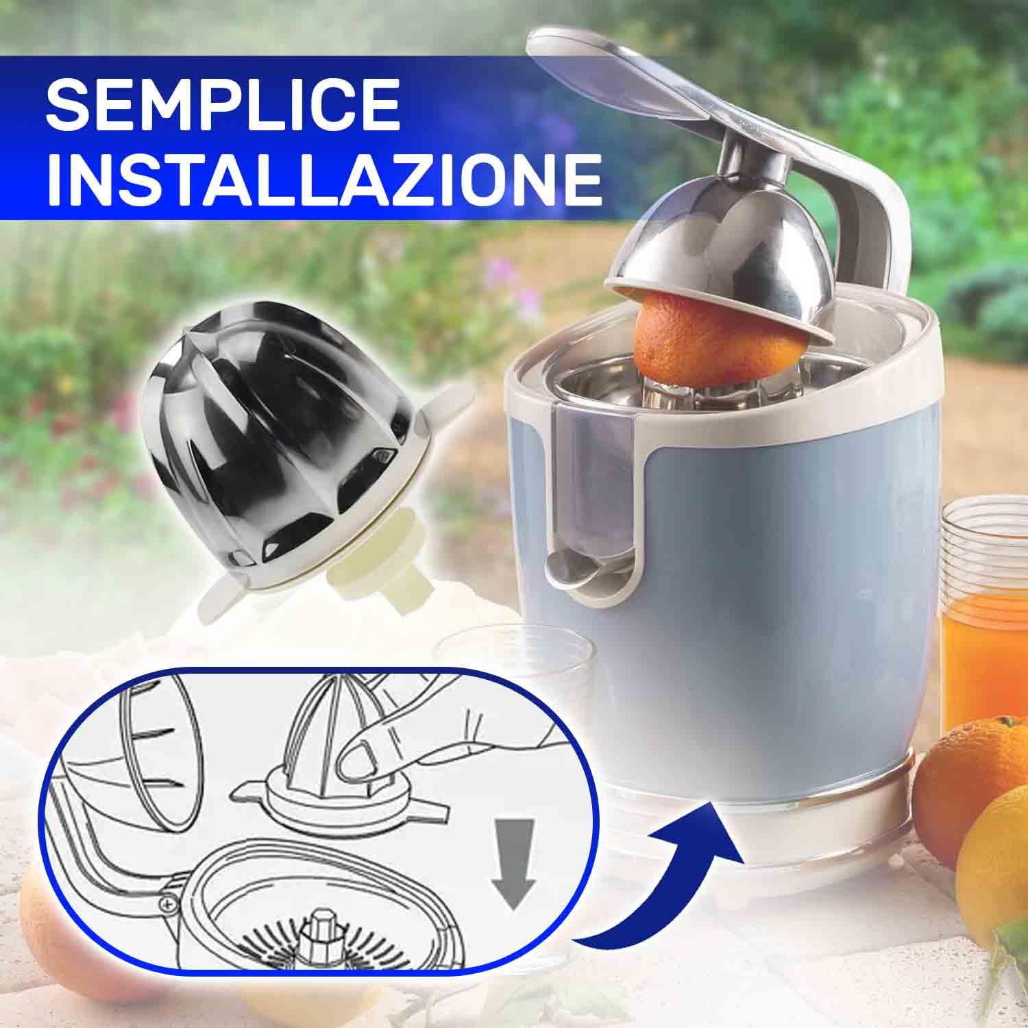Cono di Spremitura per Spremiagrumi Elettrico con Codice Originale AT6076006100 per Ariete - Garanzia di 10 Anni - MONTERAL