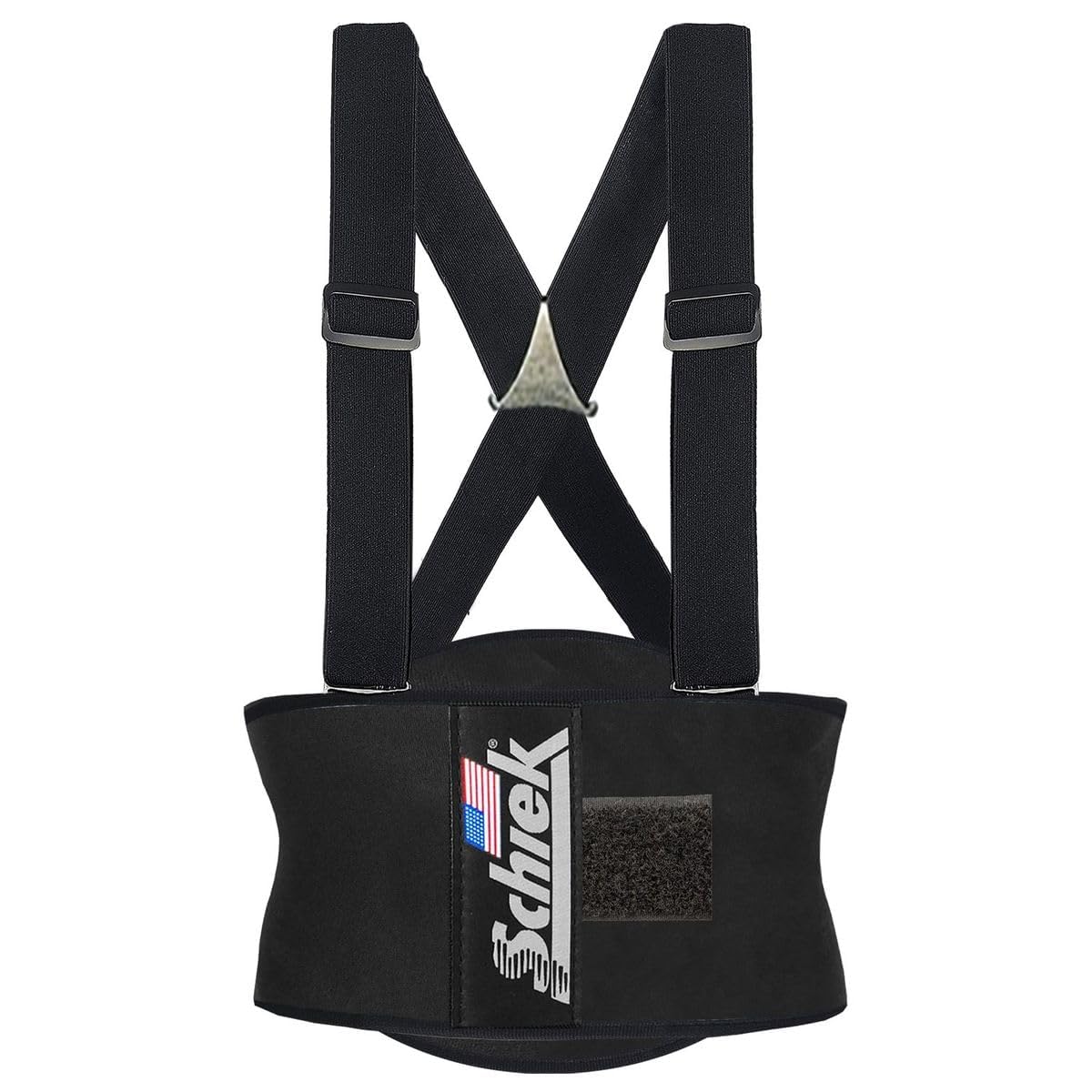 Schiek - Model 8000 Elastic Back Support Belt - Dual Force Adjustable Straps Back Support Belt - Lumbar Support (X-Large)