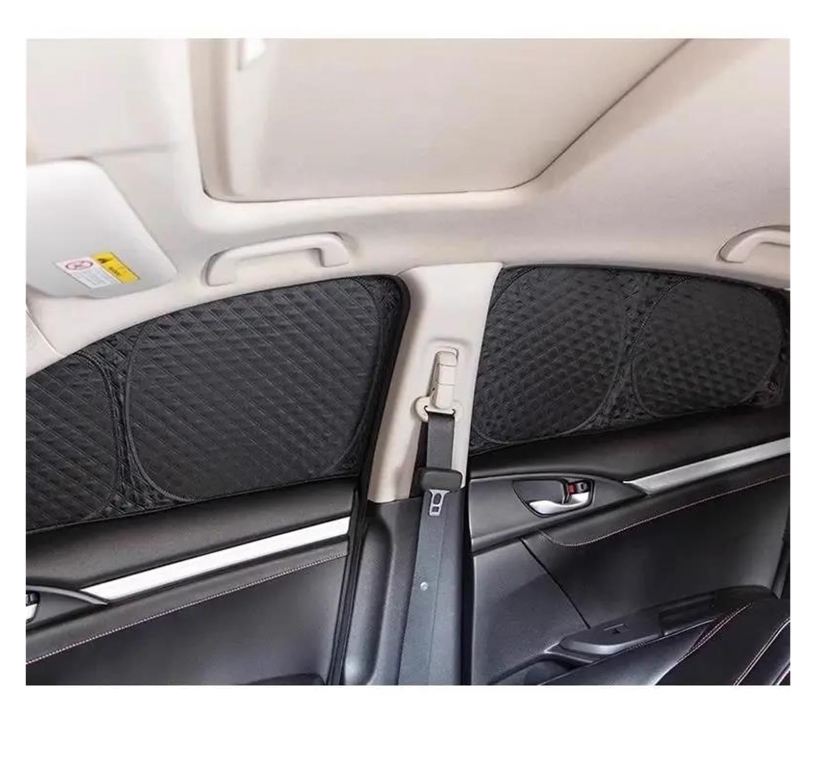 Auto zijraam zonnescherm, for TESLA Model Y 2021-2024 Magnetisch auto zijraam zonnescherm Universeel magnetisch autogordijn, auto raam zonneschermen for het blokkeren van UV-stralen(2 back row,RX450H