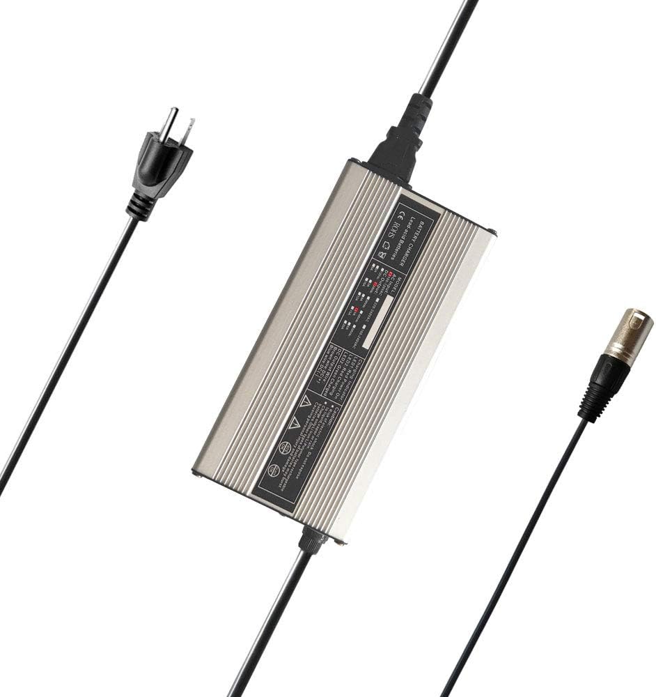 Abakoo 24V 5A Battery Charger with XLR Connector for 200T/500T/301 PC/314/318 PC/320 PC/326/326A/710 PC