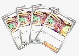 Saguaro 187/193 - Paldea Evolved - Pokemon Supporter Trainer Card Set - Playset