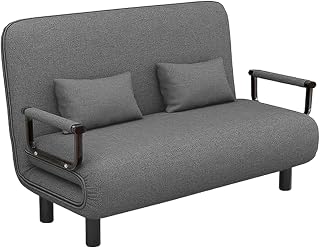 Fabulcozy - Silla convertible Grand Confort (190 x 120 x 40 cm), color azul