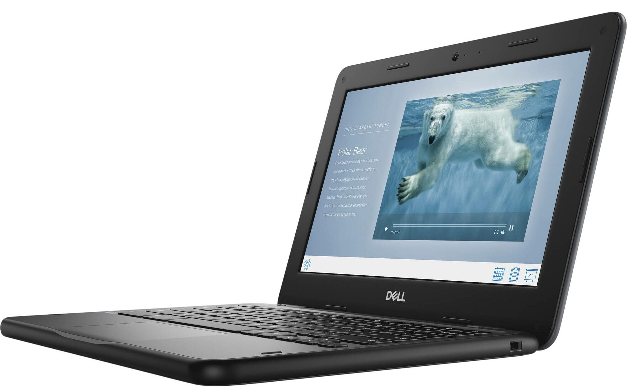 Dell Chromebook 3110 Ordinateur Portable 11,6 Pouces HD Intel Celeron N4500 4 Go RAM eMMC 32 Go Chrome OS Reconditionné