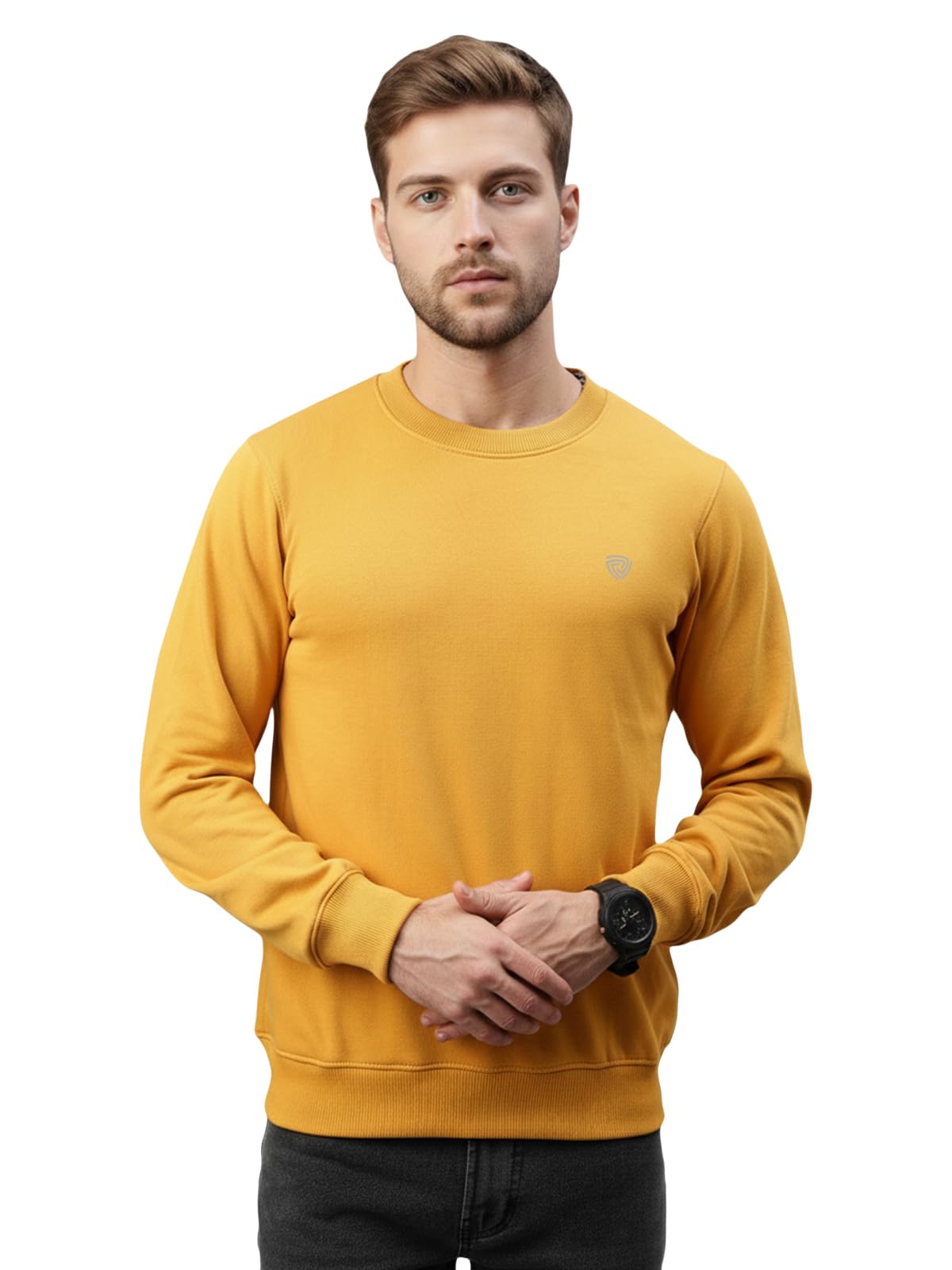 lux cozi Men's Cotton Crew Neck Full Sleeve Sweatshirt | Sweatshirt for Men-picture-15