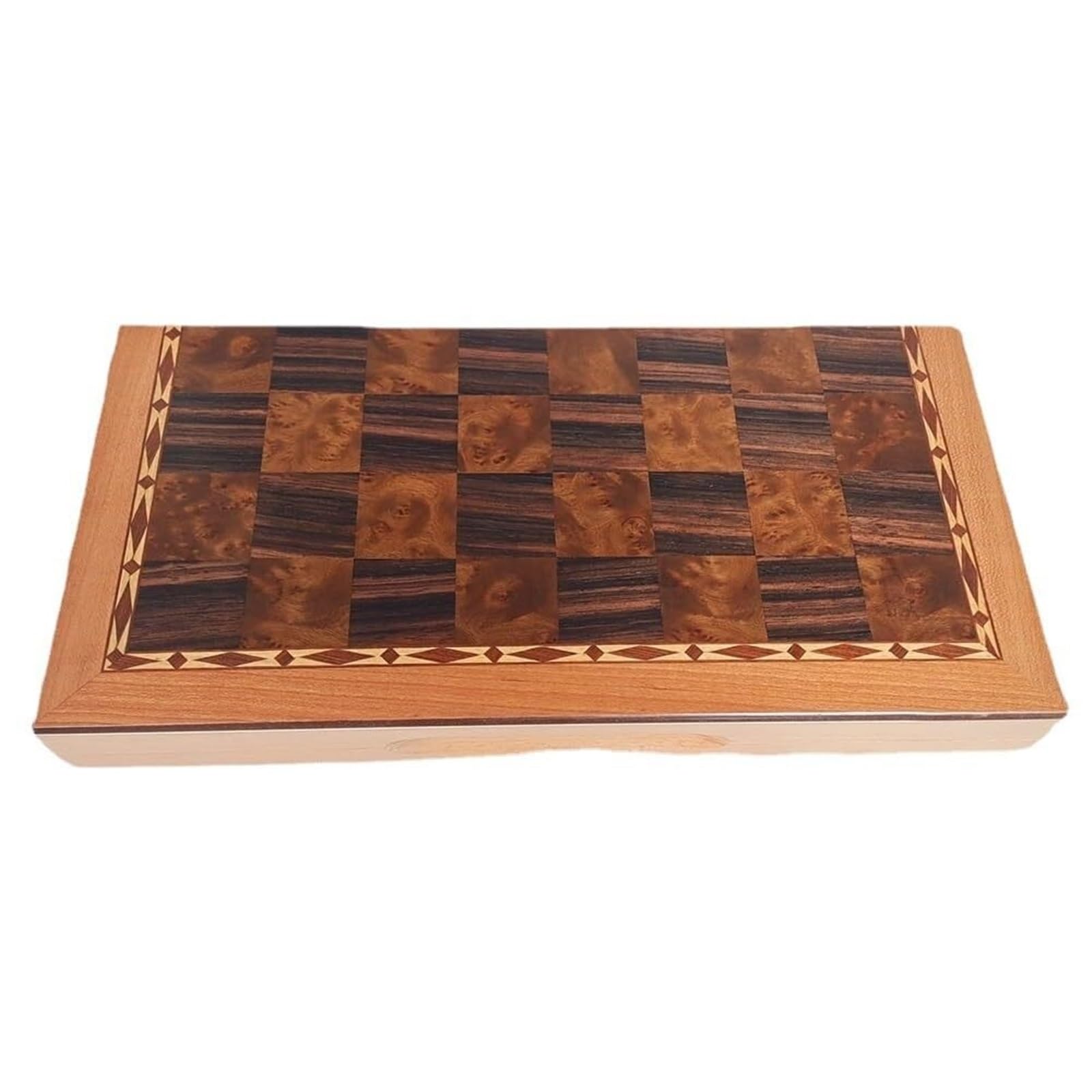 Set di scacchiere for adulti e bambini, scacchiere pieghevoli in legno, gioco di scacchi portatile da viaggio fatto a mano scacchiera portatile