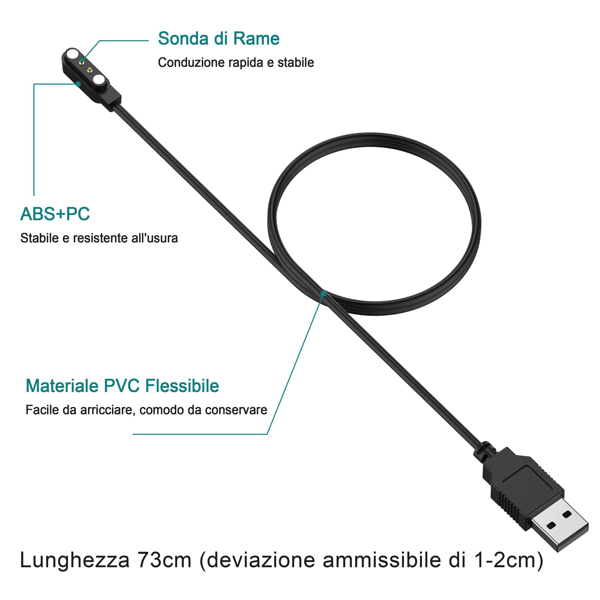 Cavo cavo ricarica e06c orologio magnetico per smartwatch cmf comodo Cavo cavo ricarica e06c orologio magnetico per smartwatch cmf comodo