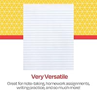 Vista 3 de School Smart Composition Paper, No Margin, 8-1/2 x 11 Inches, White, 500 Sheets