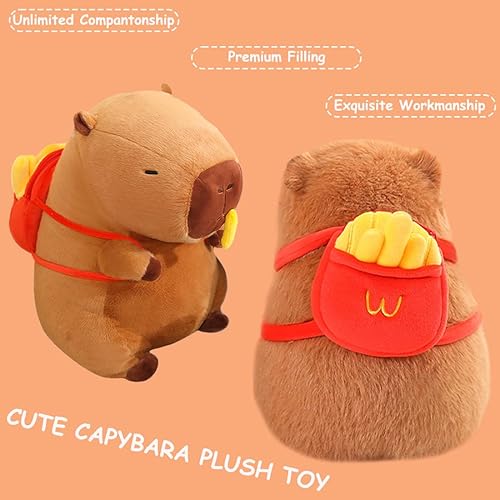 Miniatura 4 de ELAINREN Juguete de peluche para perro caliente, hamburguesa con queso negro, muñecos de comida de peluche, almohada de hamburguesa para perro,