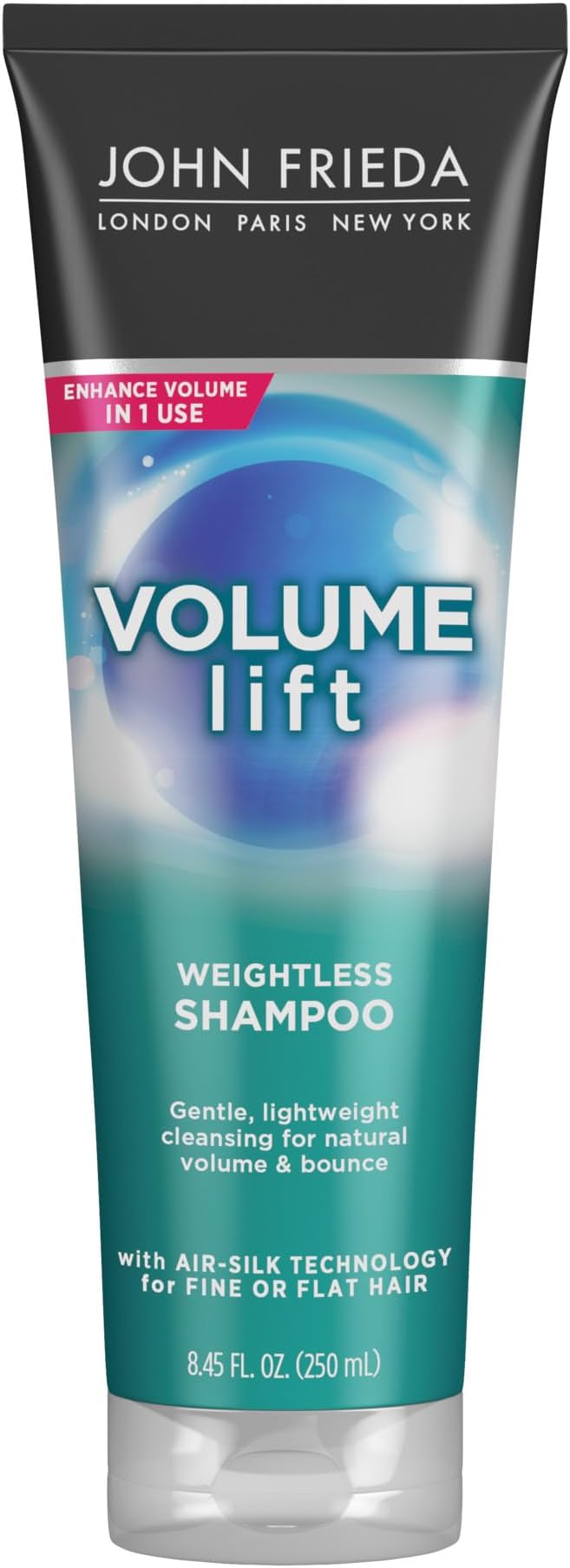 Luxurious Volume Full Splendor Shampoo by John Frieda for Unisex Shampoo, 8.45 Ounce