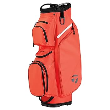 【taka】TaylorMade キャディバッグ ホワイト/オレンジ Amazon | テーラーメイド(TAYLOR MADE) オーステック キャディ