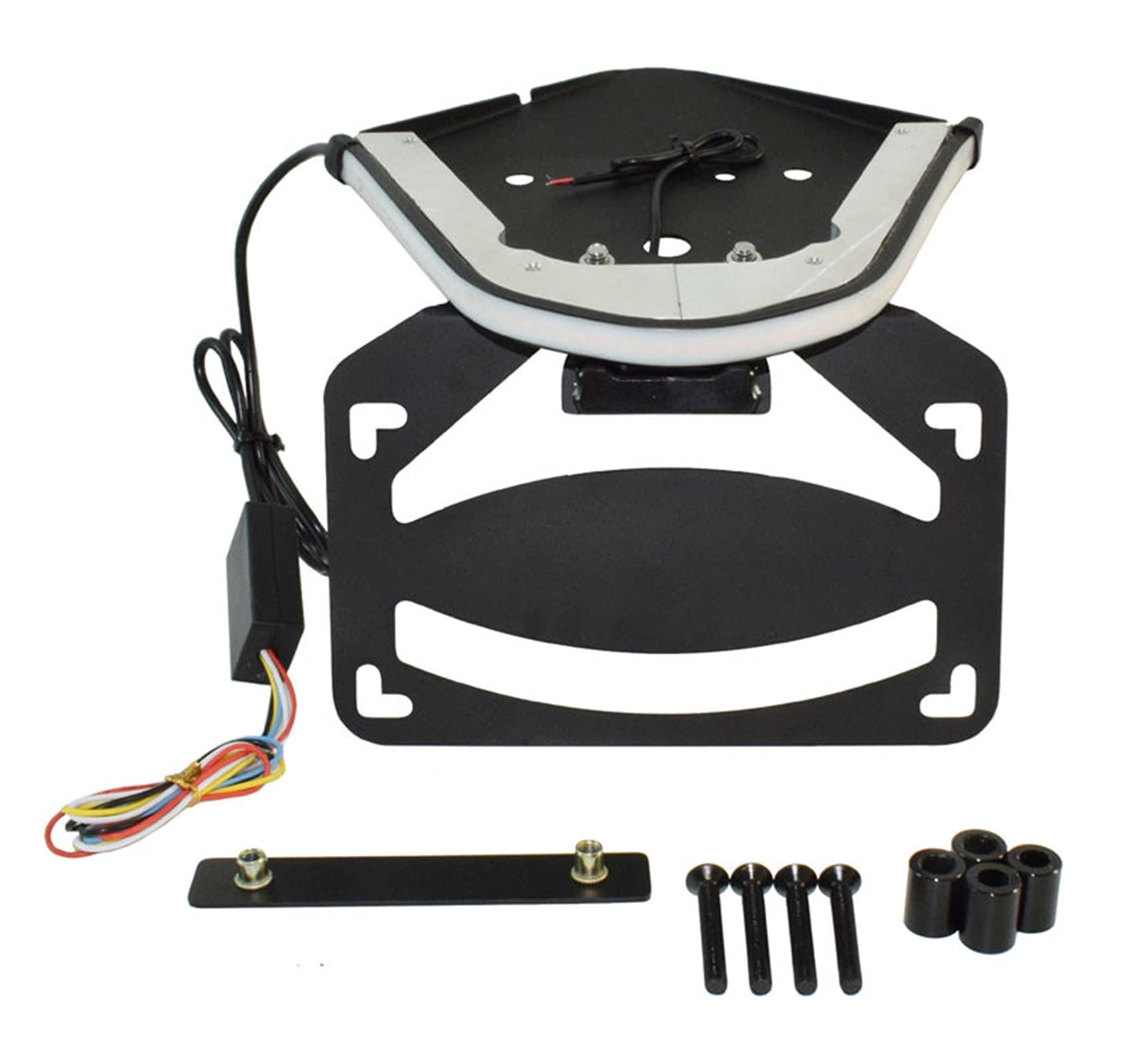 Soporte de matrícula S1000 RR marco de luz con señales integradas LED