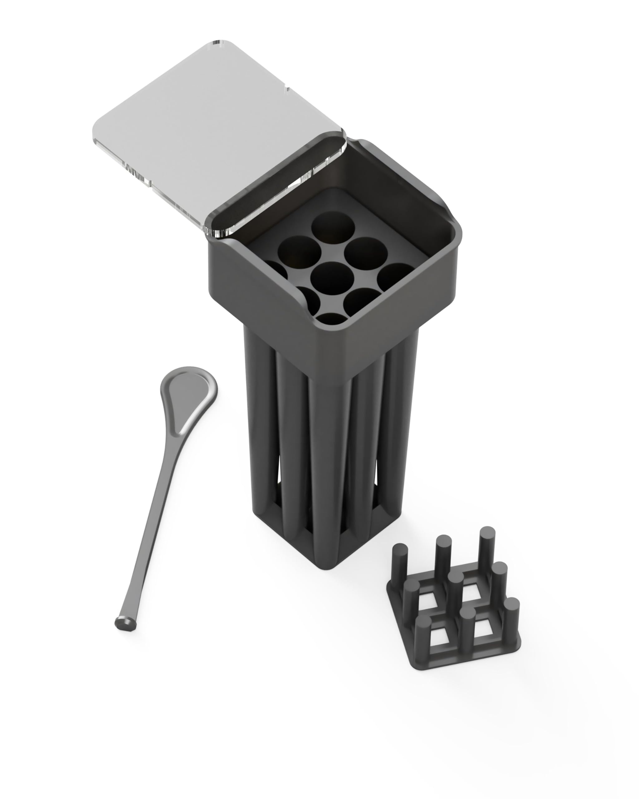 NIPRO Lot de 9 cônes pré-roulés Lia 9 cônes de taille King Size 108 mm (Noir)