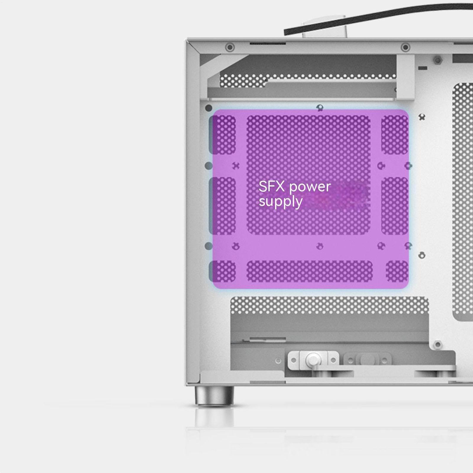 Custodia da per PC - Calore efficiente, Scatola ventilata | Torre host di computer desktop per studenti, singoli utenti, giocatori, impiegati, configurazione domestica, workstation quot
