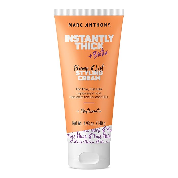 Buy Marc Anthony Hair Thickening Cream, Instantly Thick Hydrolyzed Corn, Wheat & Soy Proteins