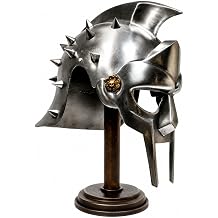 Gladiator Maximus Helmet halloween costumeswith liner larp/role-play/fancy-dress/theatre