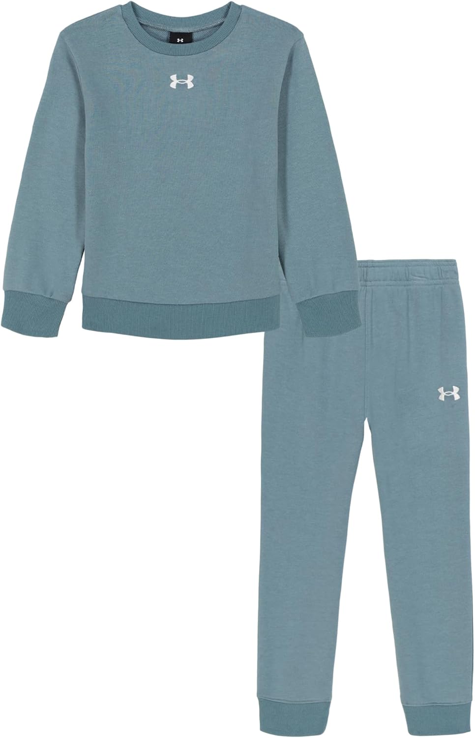 Under Armour Boys 2-piece Crew Sweatshirt and Fleece Sweatpants Set