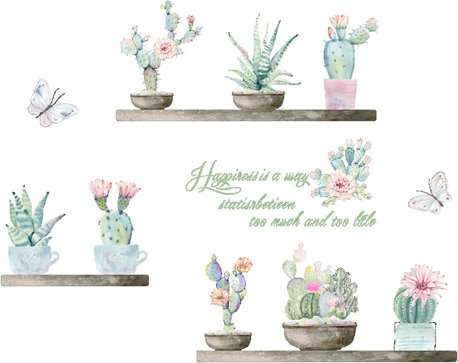 Adesivi Murali Girasole Rimovibili | 2 Pezzi 30x60cm PVC, Impermeabili E Facili Da Applicare - Foto 8