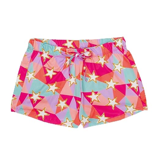Short Curto Menina Infantil Proteção Solar Uv Estampado