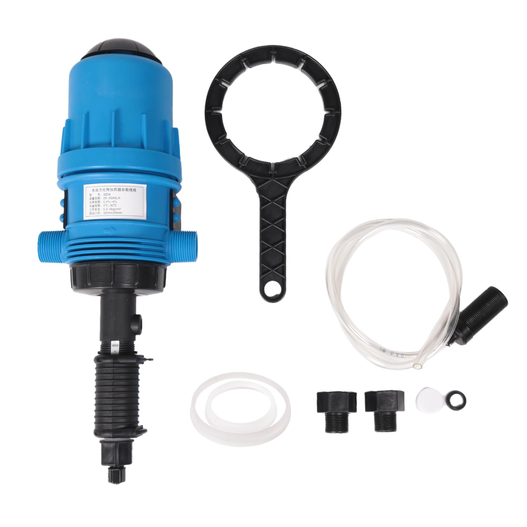 Sreuyong Pump Water Powered Dosing Pump Mix Chemical Injector Proportioning Dispenser Liquid Mixer Livestock