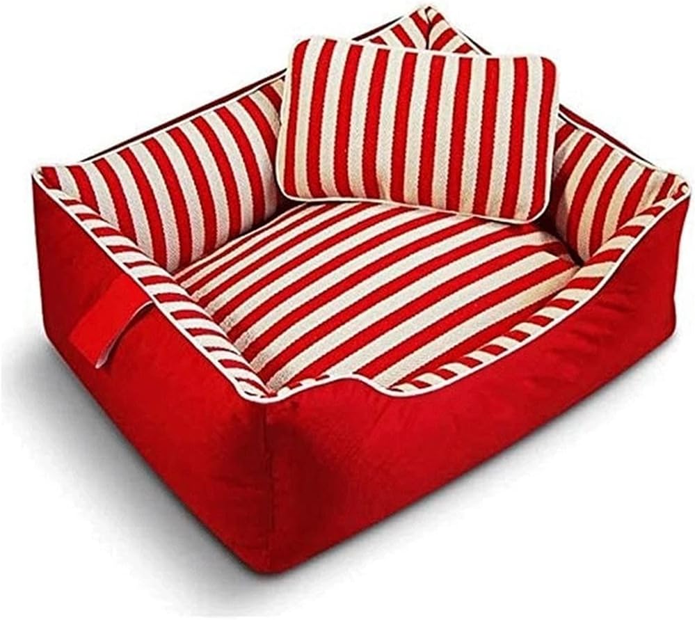 Cama Redonda para Perro Tamaño Mediano Lavable y Antideslizante