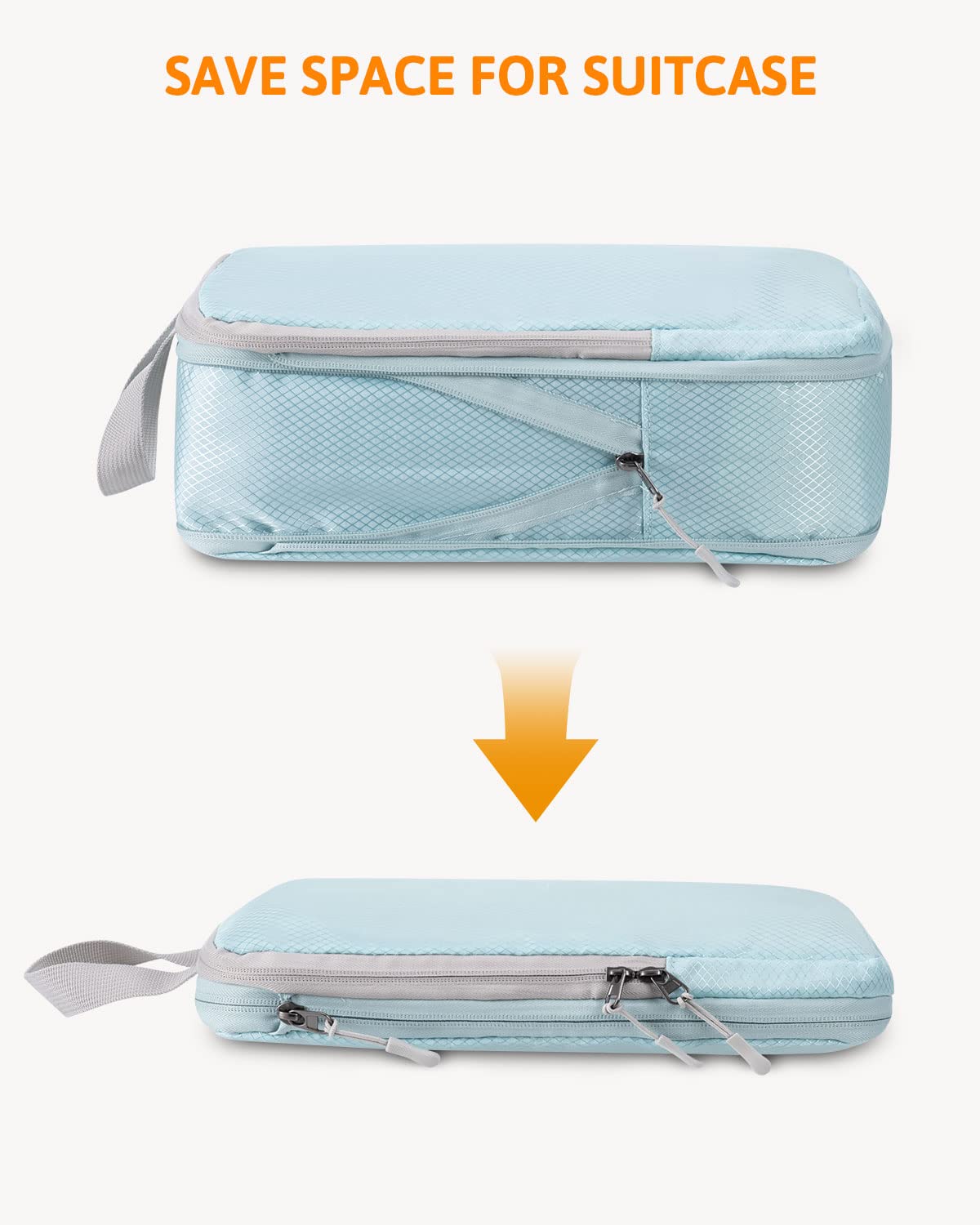 Travel Pillow Meowoo For Travel Set, Anti-Tear Packing Cubes