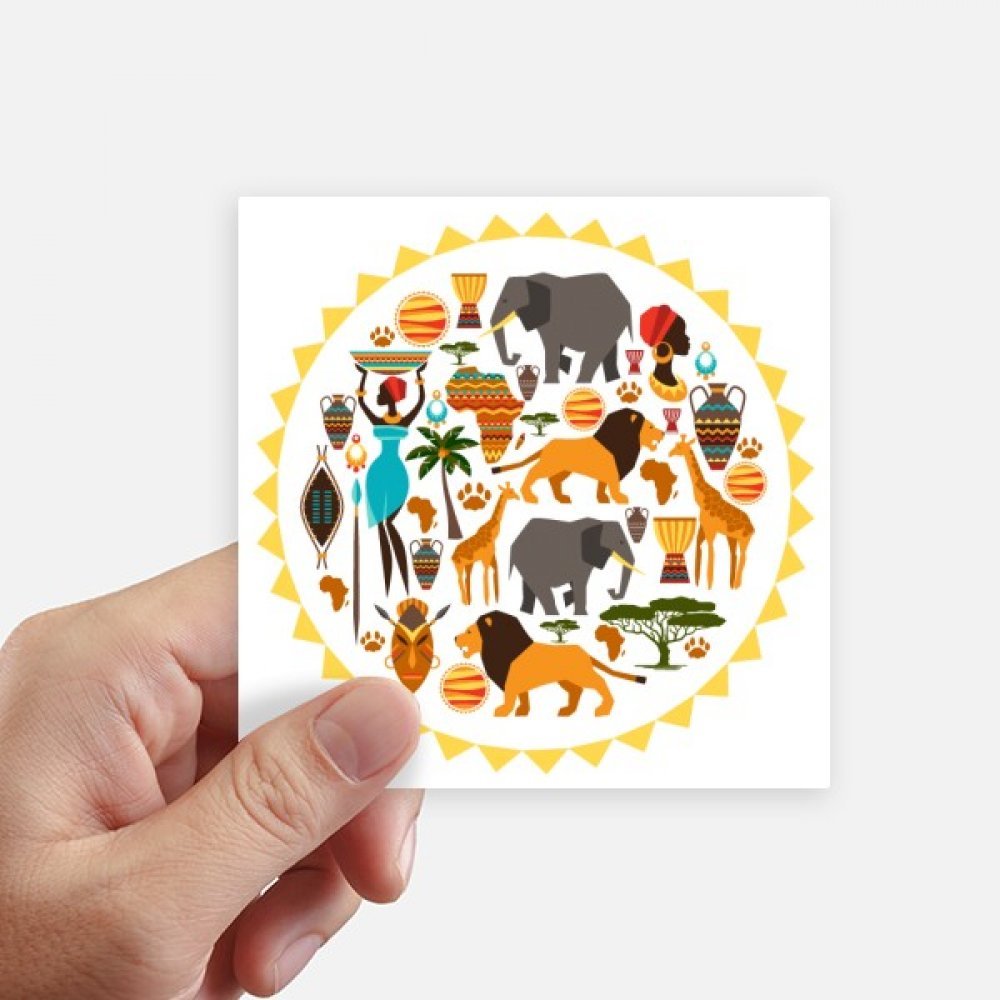 Stickers faune africaine pour personnaliser votre ordinateur