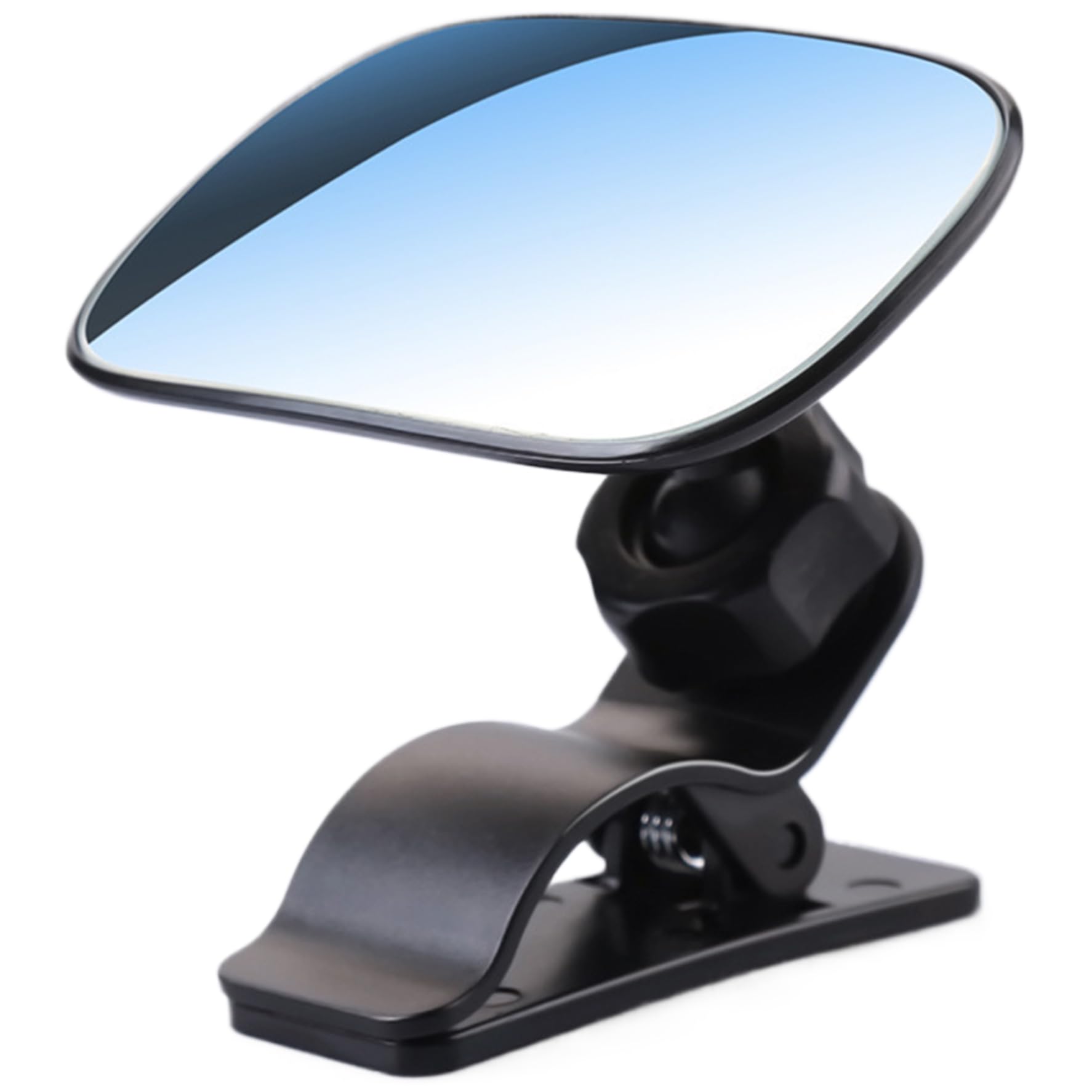 Car Mirror Baby Rear View, 360° Rotatable Baby Car Mirror, Wide Angle Convex Baby Mirror for Car Back Seat, Clip-On 3.5x2.2 Inch Baby Car Seat Mirror
