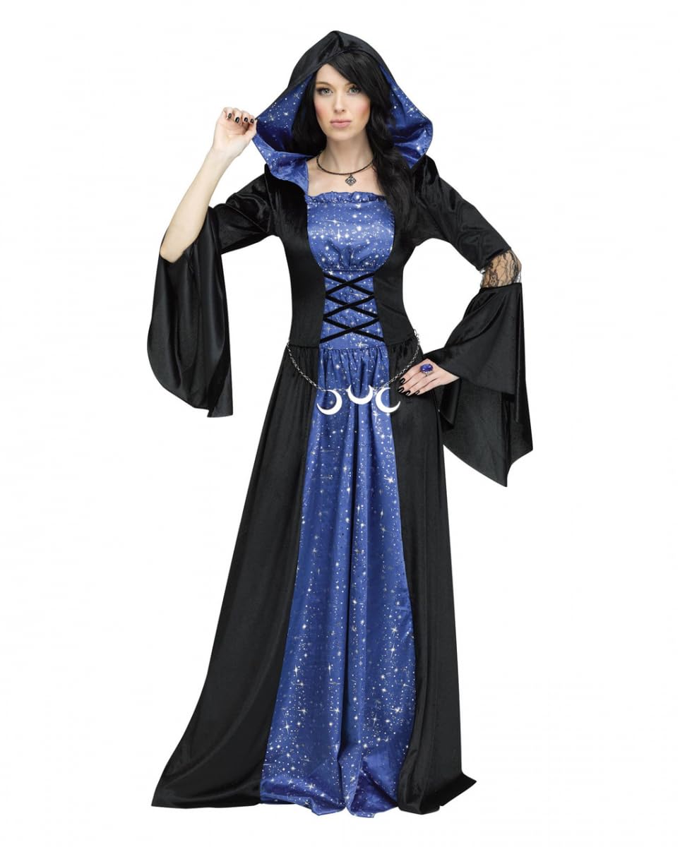 Horror-Shop Costume Da Mago Al Chiaro Di Luna