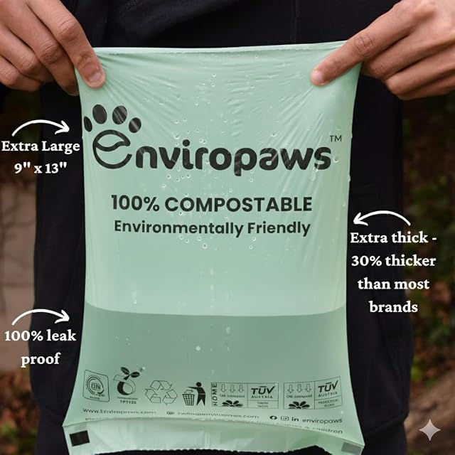 Foto 2 de 8 de Enviropaws Bolsas biodegradables y compostables para excrementos de gatos