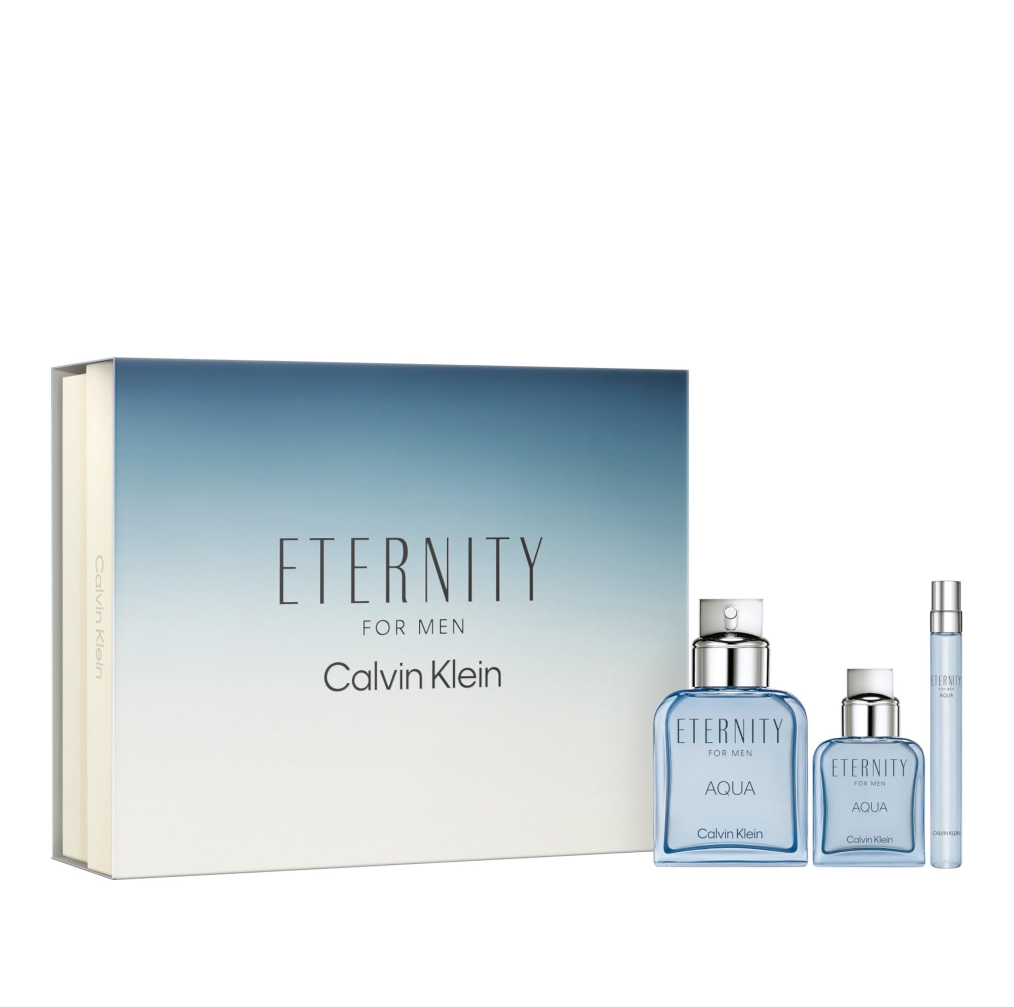 Calvin Klein Eternity Aqua Eau De Toilette – Woody Men's Cologne – With  Notes of Cucumber, Sage, Sandalwood – Long Lasting Fragrance