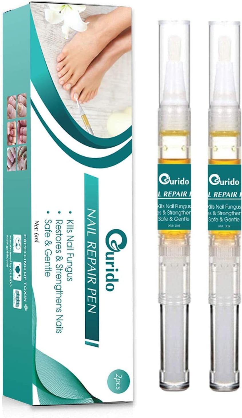 GURIDO Nail Repair Pen [2 Pens] Effective Solution for Fungal and