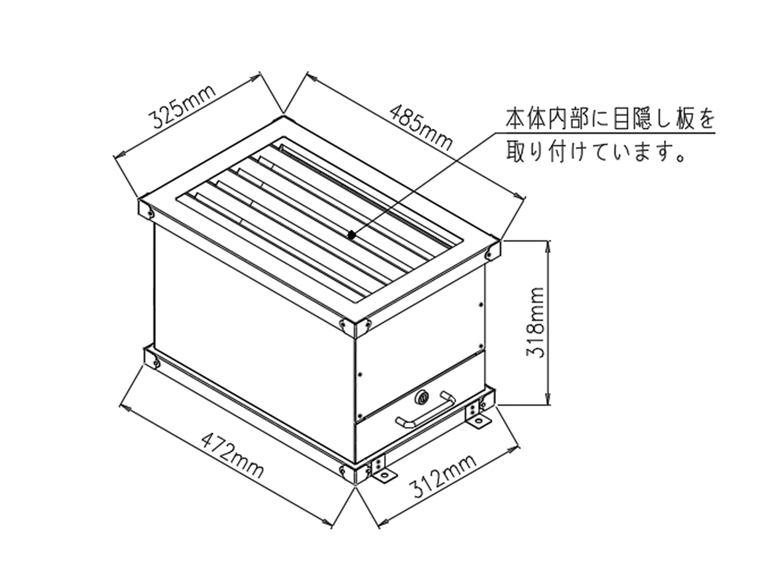 Amazon.co.jp: お賽銭箱 大型 ステンレス製 : DIY・工具・ガーデン