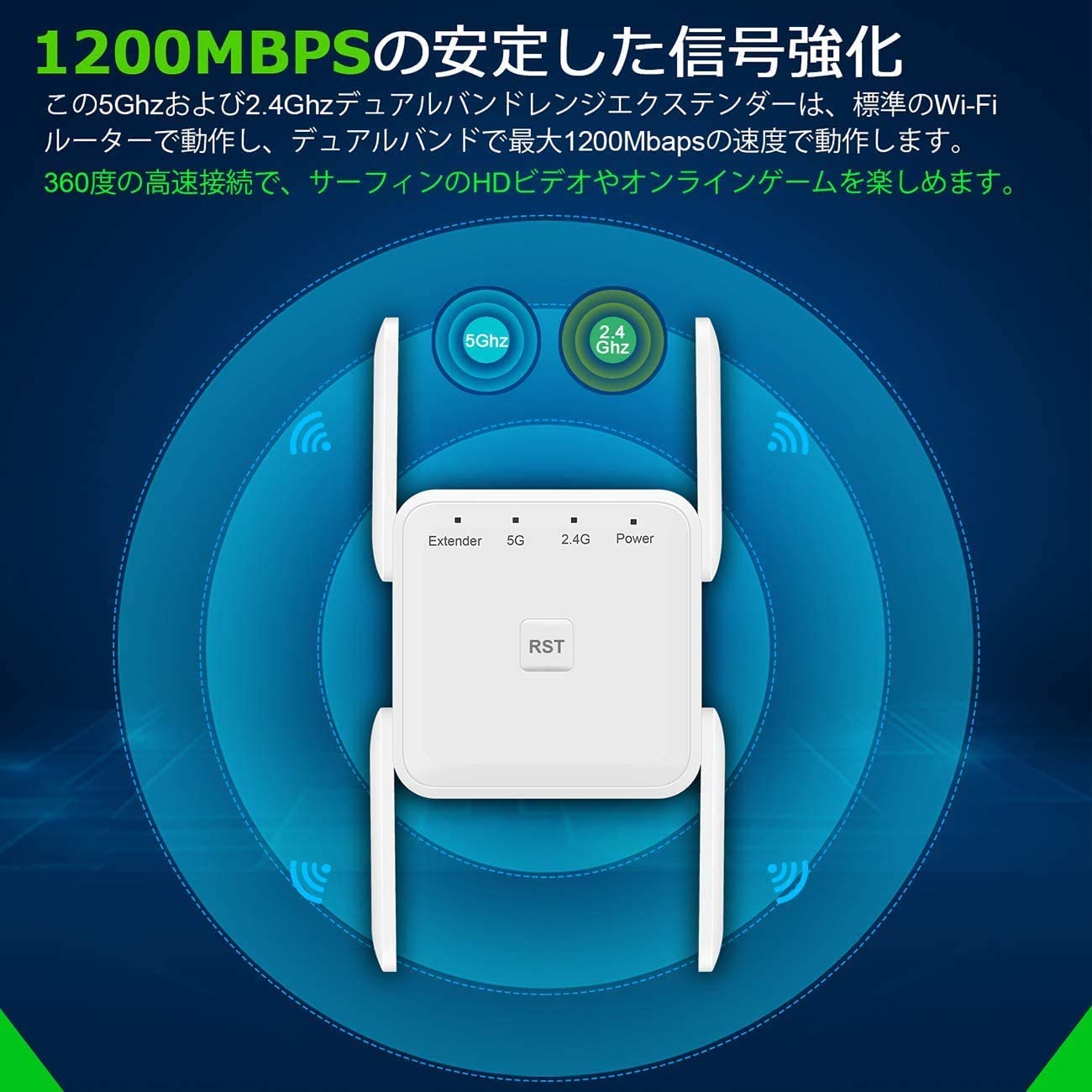Amazon.co.jp: WIFI 中継機 WiFi 無線LAN 中継機 11ac 867Mbps(5GHz) +