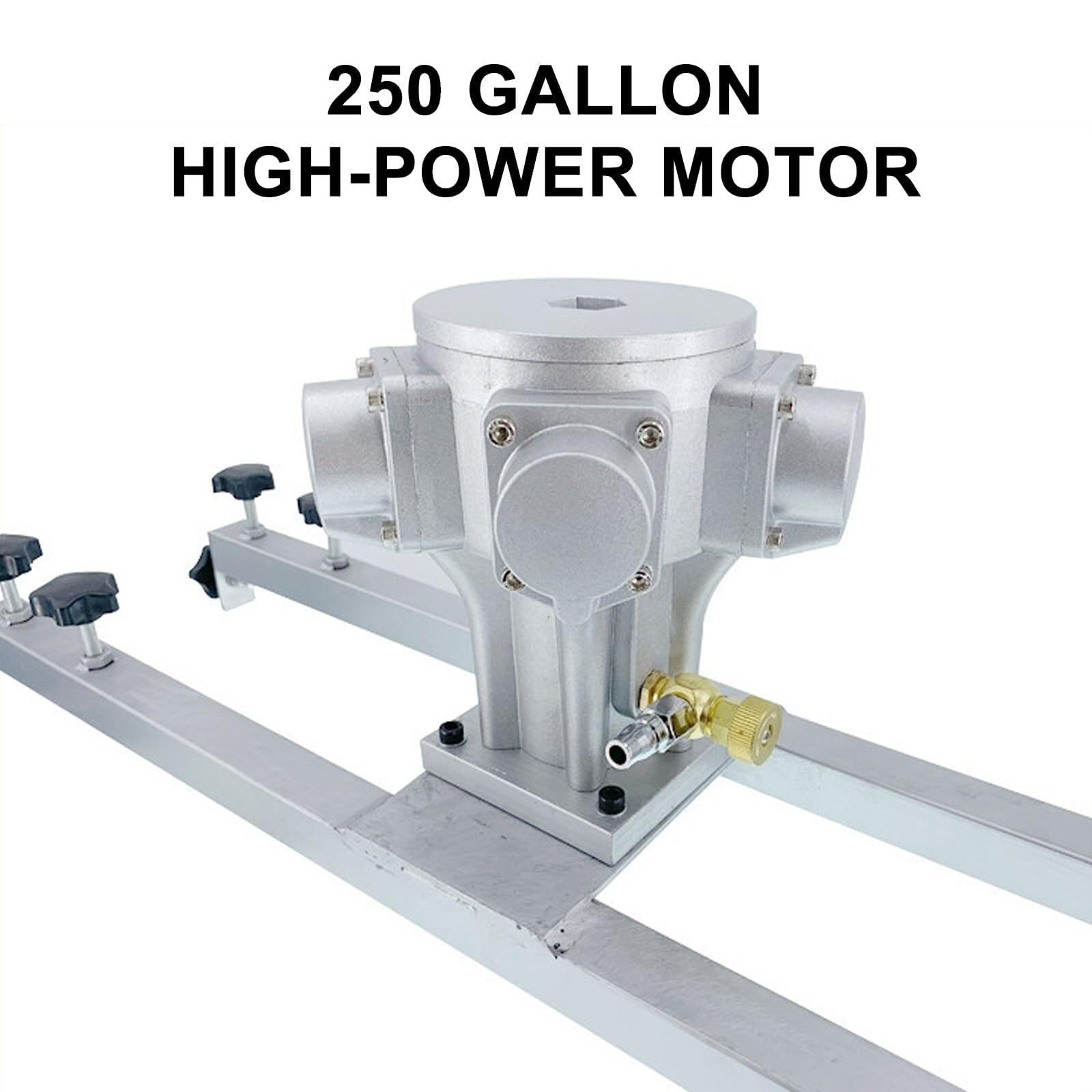 Miscelatore per Malta e Vernice 3280W, Macchina elettrica con Contenitore, Gancio di Supporto e girante Pieghevole, Diametro girante 40 cm, Piastra Orizzontale telescopica 65