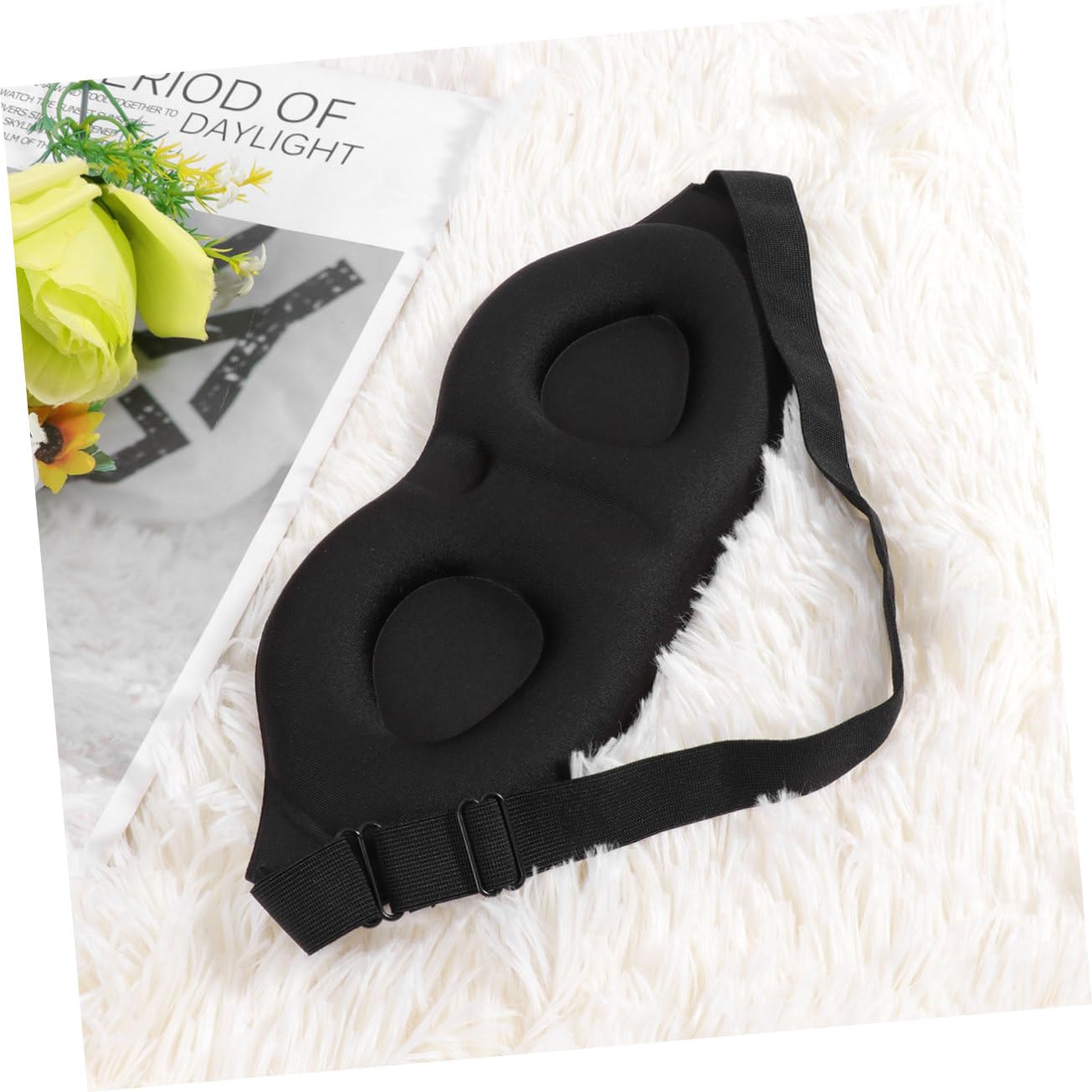 Beaupretty 3 Antifaces Para Dormir 3d Estereoscópicos Lentos Paquete De 3 Antifaz Opaco Esponja Para Oficina Hogar Dormir Hebilla Ajustable De La Fatiga Ocular.
