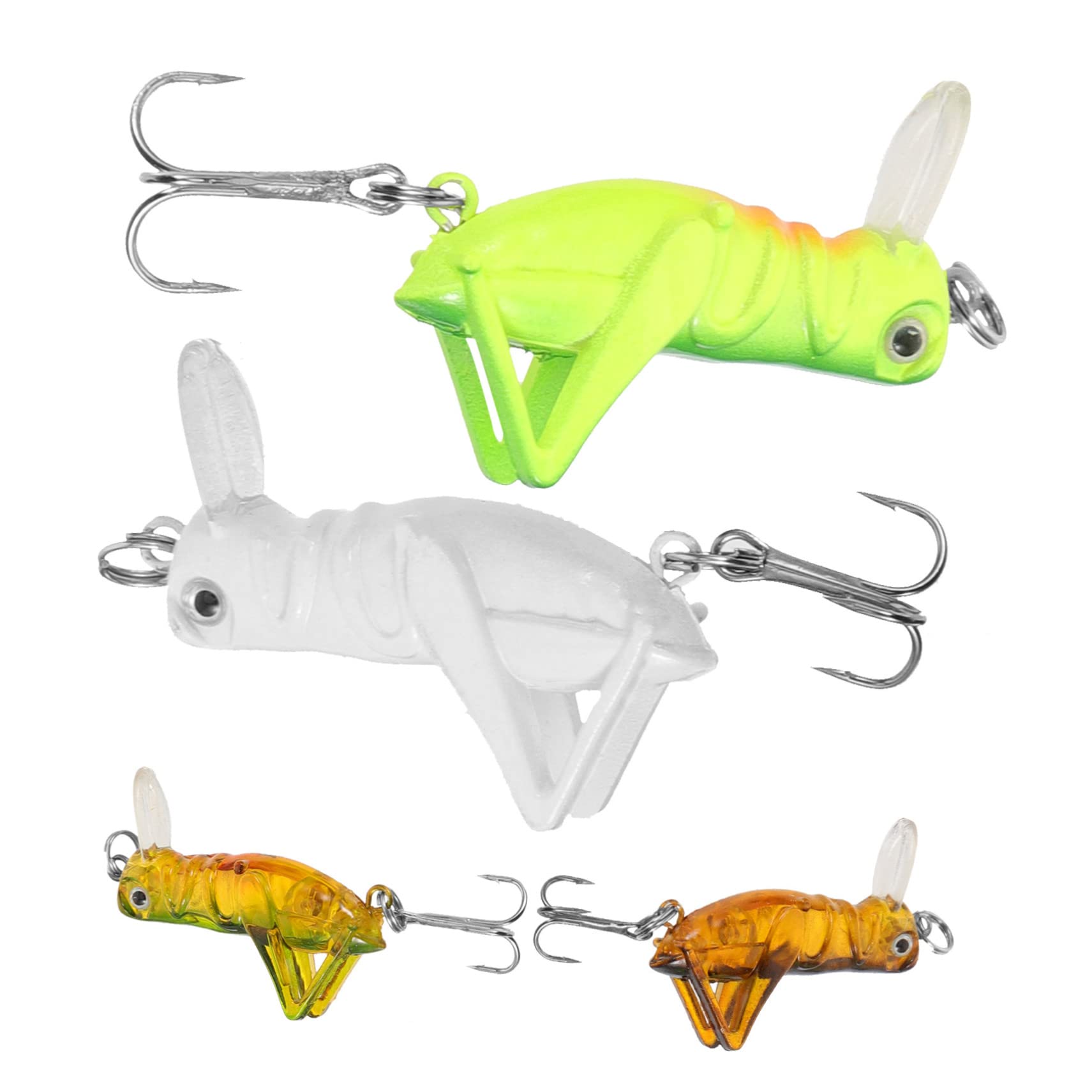 Toddmomy 20pezzi Esche Artificiali per Pesca Bait Fake Leggero Esche da Mare per Appassionati di Pesca Modelli di Insetti Realistici per Sportiva