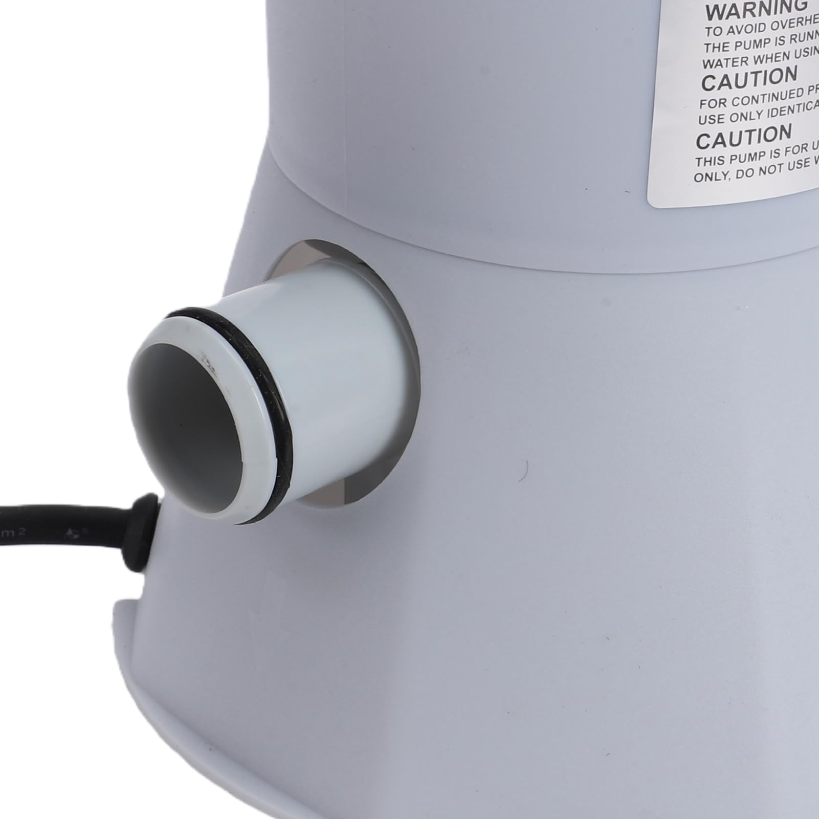 Tosuny Pompa Filtracyjna do Basenu Naziemnego 300 GPH, 15W, do Basenów | Pool Filtration System, ABS Material, 32mm Inlet, Quiet Operation, for Swimming Pool