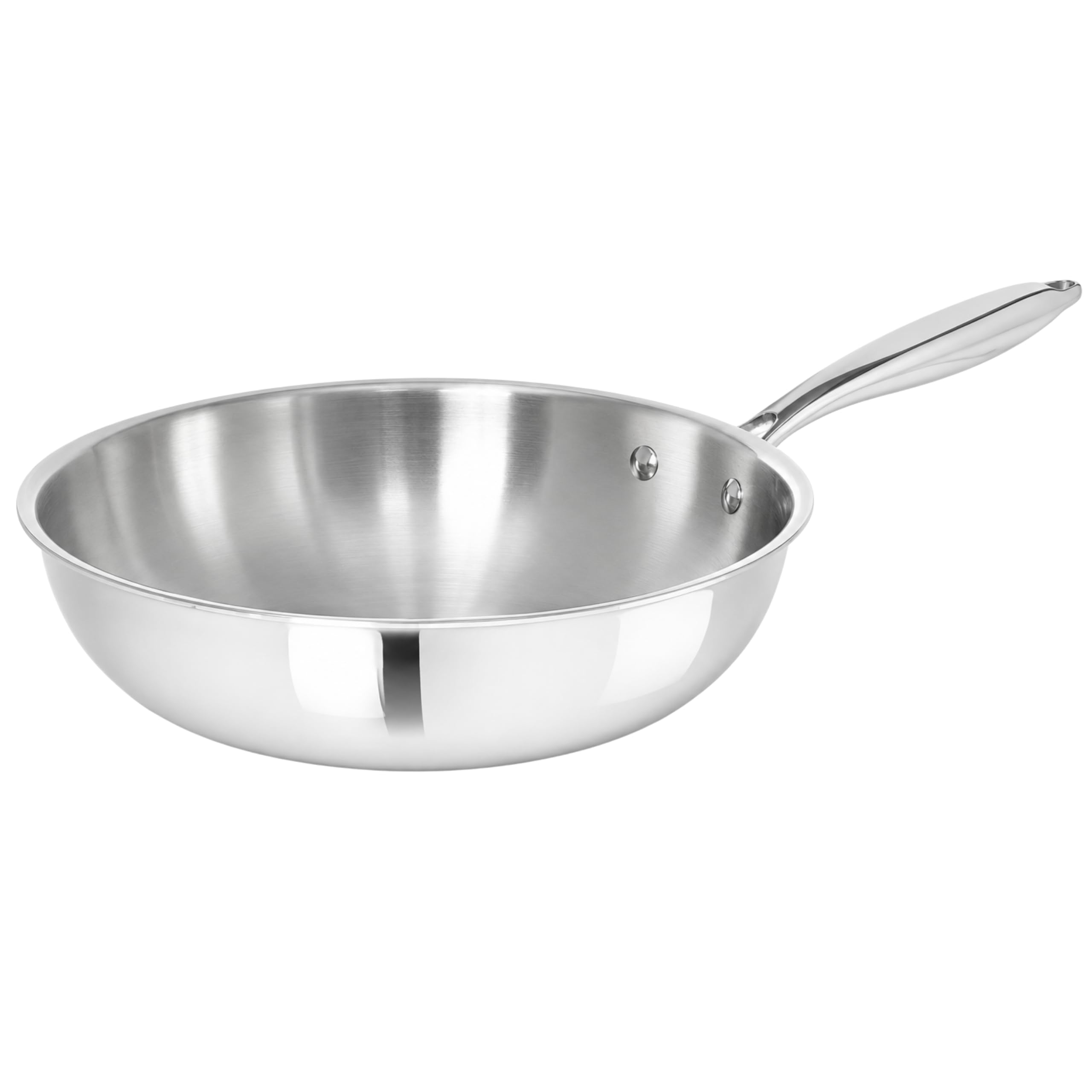 Wok 28 cm – Acciaio inossidabile 18/10 Multiply