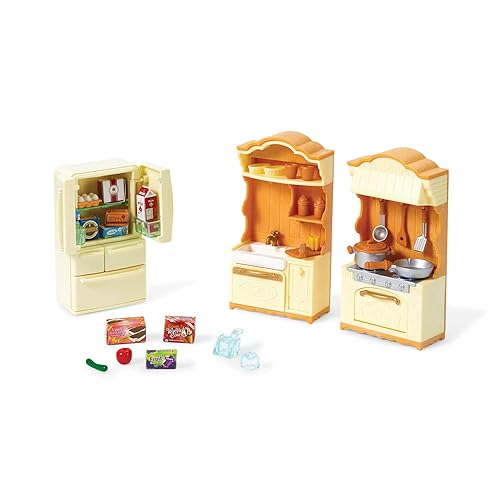 Conjunto de cocina Calico Critters - Crea deliciosas comidas con tus criaturas