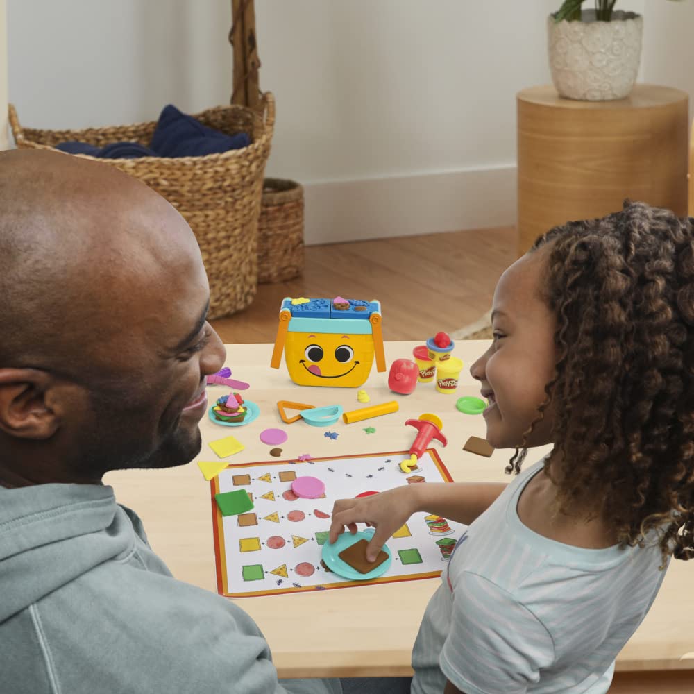 Play-Doh Picnic Shapes Starter, conjunto de massinha com 6 potes