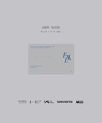 Miniatura 7 de SEVENTEEN FML 10 contenido del mini álbum + POB+SVT sellado de seguimiento (juego completo (A+B+C+KiT+Weverse))