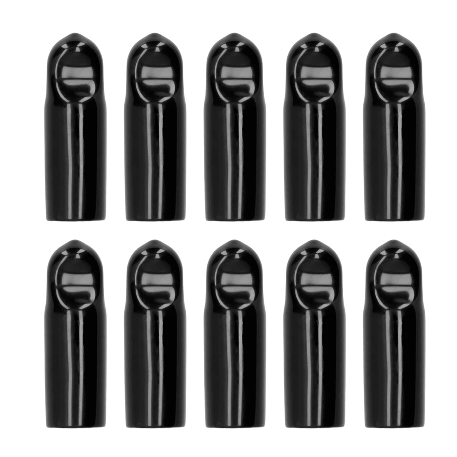 VBSYUYQ 10 Pcs Beer Tap Dust Covers PVC Tap Protector Caps