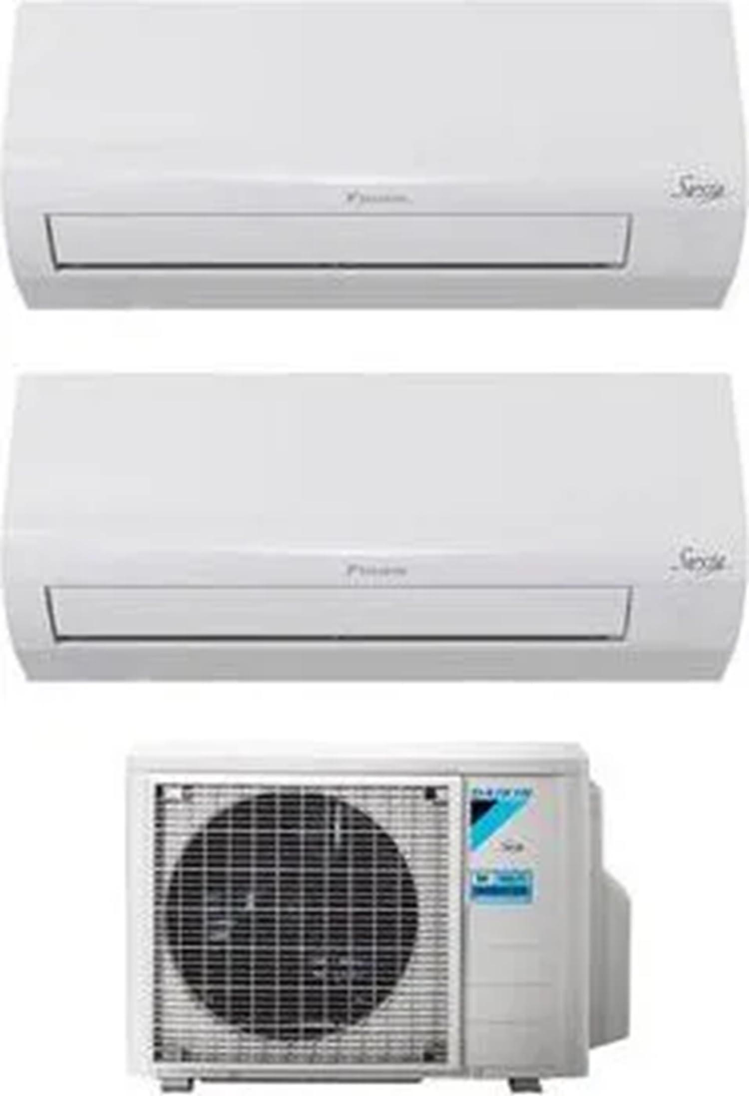 Climatiseur Dual Split 9000 + 12000 Btu, Classe A++/A++ Gaz R32 Série Siesta Classic Wifi