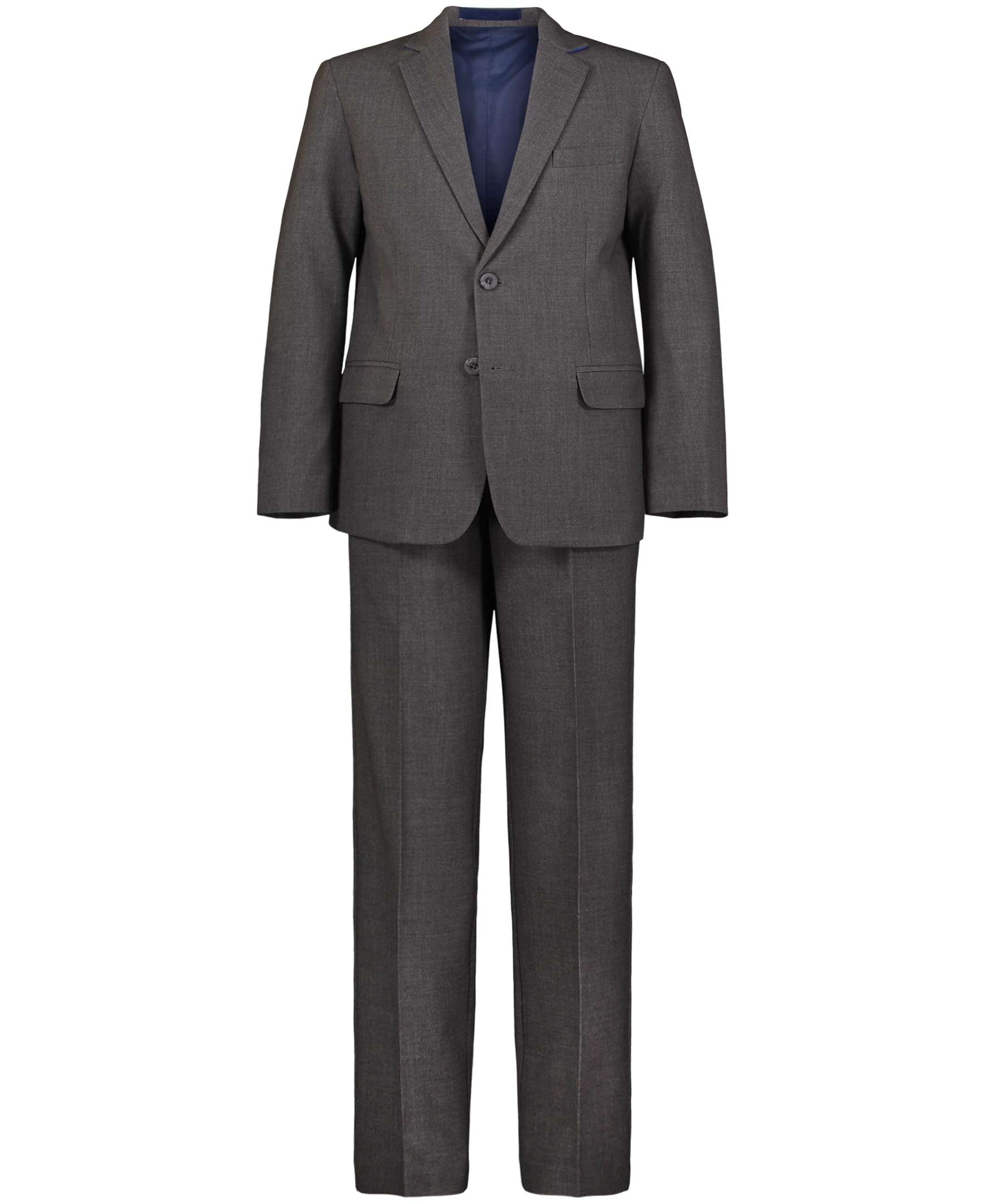 Photo 1 of *PARTIAL SET - See Clerk Notes*
Izod Boys' 2-Piece Formal Suit Set, Includes Single Breasted Jacket & Straight Leg Dress Pants with Belt Loops & Functional Pockets, Charcoal, 18
