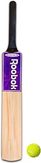 Popular Willow Cricket Bat, Size 3, Natural Wood with Purple and Beige, Selected Willow, Tennis Ball Included, for 8 Years Age Group (Pack of 1)