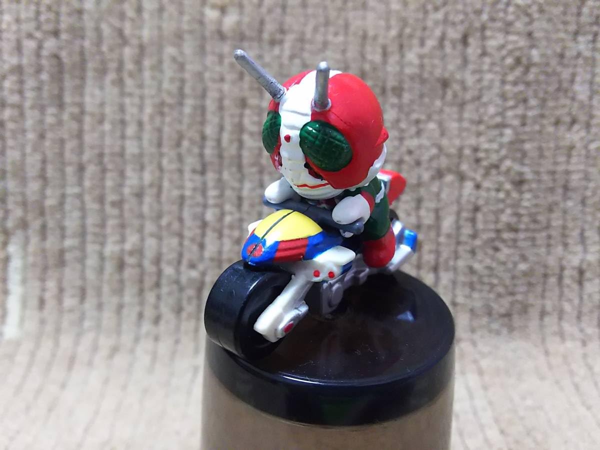 ぞ*ん様 カッとびライダー　仮面ライダー ミニフィギュア バイク付き 仮面ライダー バイクミニ フィギュア5種｜Yahoo!フリマ（旧