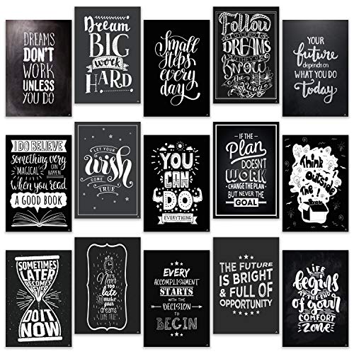 Motivational Posters for Office, Room, Home, Classroom Decorations Chalkboard