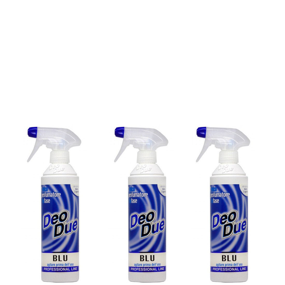 Ambientador Deo Due azul 500 ml, 3 unidades
