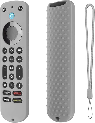 Miniatura 10 de Funda de silicona para Voice Remote Pro 2022, funda de silicona para control remoto por voz Pro 2022 con cordón (azul)