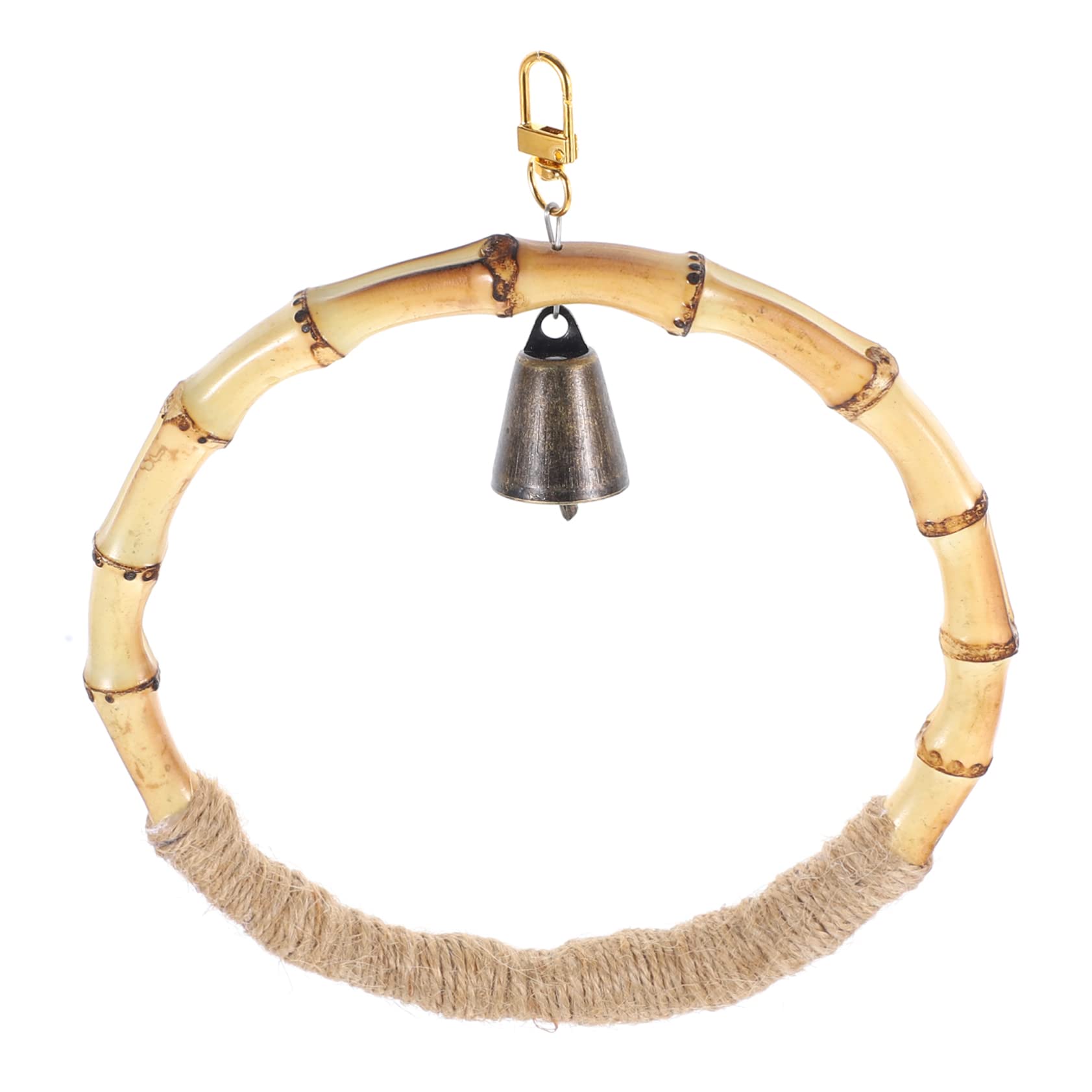 BESPORTBLE 5pezzi Bird Swing Toy Per Uccelli Altalena Per Pappagalli e Parrocchetti Giocattolo Appeso Per Voliera Accessorio Per Benessere Degli Uccelli Design e Resistente Per Divertimento e